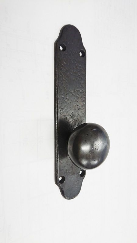真鍮 取っ手 ハンドル ドアノブ 金具 ドア 扉 つまみ アンティーク調 DIY ソリッドブラス ラウンドグリップ ハンドル BK - 8